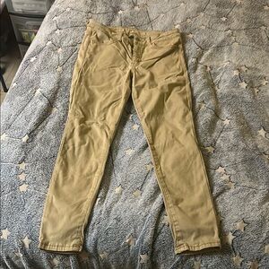American Eagle Outfitters Tan Skinny Pants